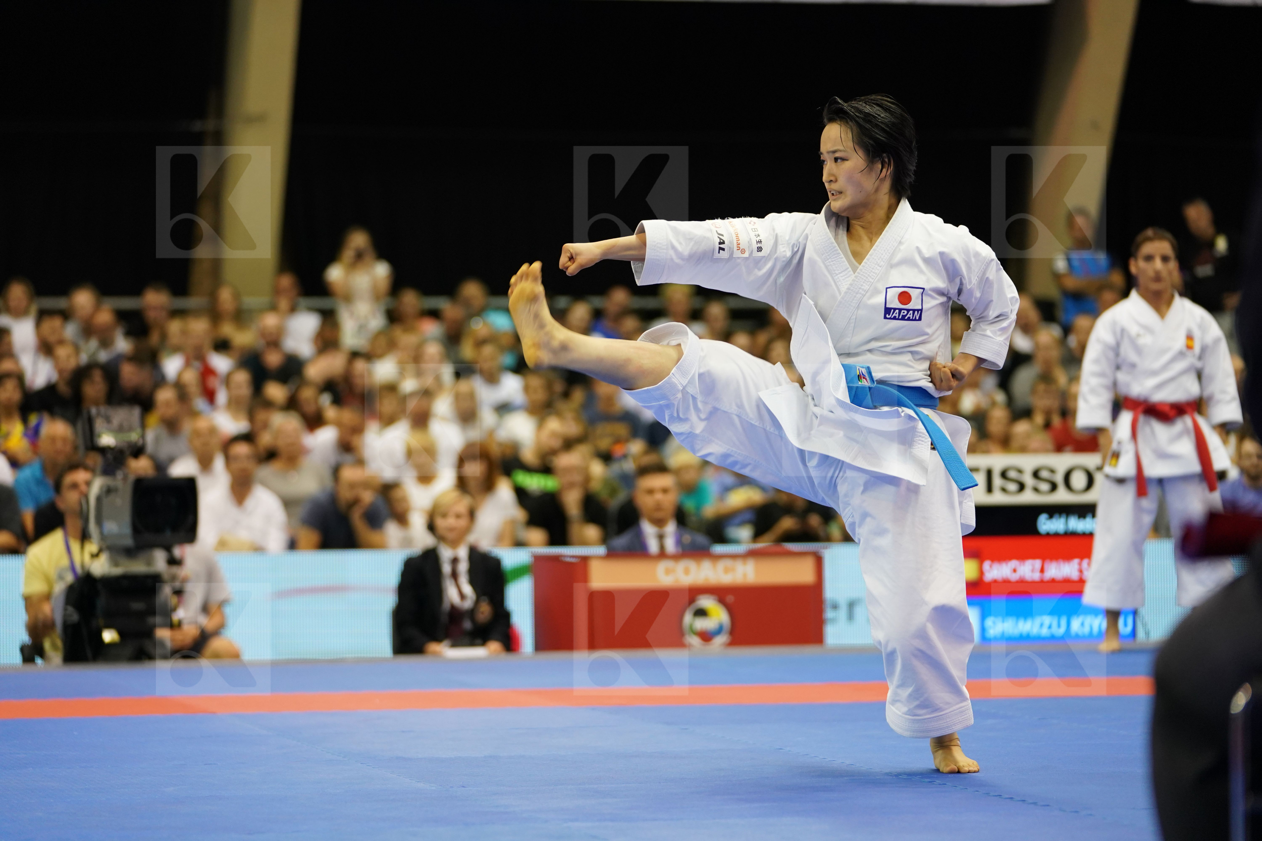 Female Kata Gold match Japan Shimizu Kiyou